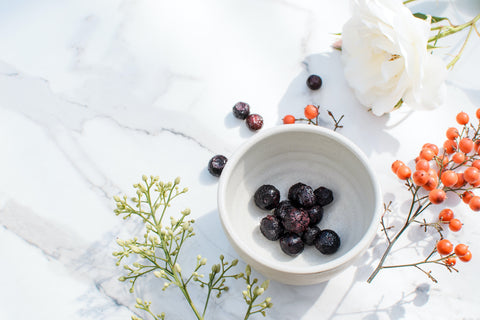 Comparison between Açai Berry and Blueberries