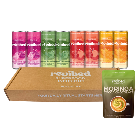 Revibed Starter Box – Cocoa & Moringa (150g)